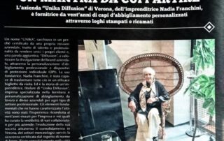 Sul quotidiano L'Arena: Nadia Franchini tra i capofila dei Protagonisti d'impresa - Unika Diffusion